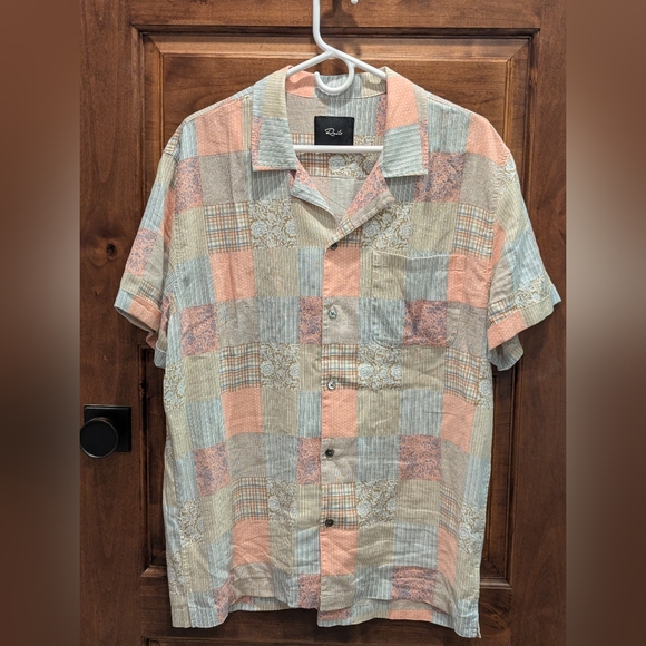 Rails Linen Short Sleeve Button Down - Picture 1 of 1
